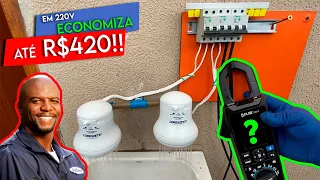 O que é melhor, 02 chuveiros em 220V ou um em cada fase 127V? 🚿