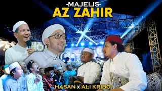 ALI KRIBO JADI PERSONIL AZ ZAHIR ?? FULL SENYUM !!