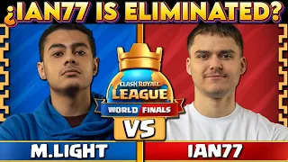 MOHAMED LIGHT VS IAN77 | LOWER BRACKET CRL FINAL MUNDIAL 2025 | EL QUE PIERDE QUEDA FUERA!! #crl