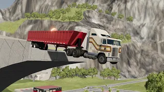 Mobil vs Long Jump #1 - BeamNG Drive #beamngdrive #youtube #gaming #beamng