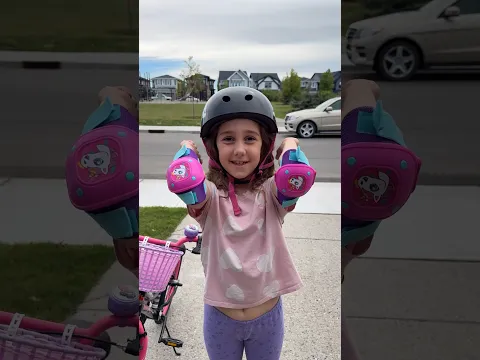 Learn safety rules when riding a bike 🚲 👍#shorts