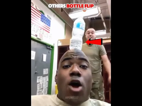 Normal Bottle Flip Vs The FINAL BOSS☠️ #shorts #usa