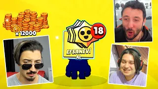 LAZ VE BERAT ile CEZALI EFSANEVİ KUTU AÇILIMI! Brawl Stars