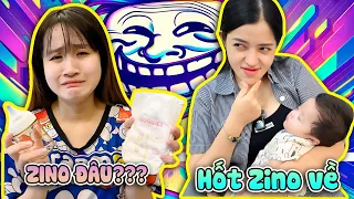 Troll Vê Vê - Hốt Zino Về Bình Dương I Linh Barbie Vlog