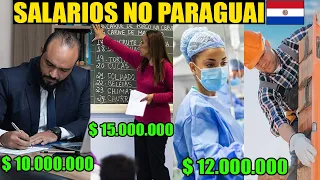 SALARIOS NO PARAGUAI - QUANTO GANHAM AS PROFISSÕES? VALE A PENA MORAR NO PARAGUAI PARA TRABALHAR?
