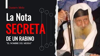 😱IMPACTANTE NOTA SECRETA de un RABINO: "El NOMBRE del MESIAS"