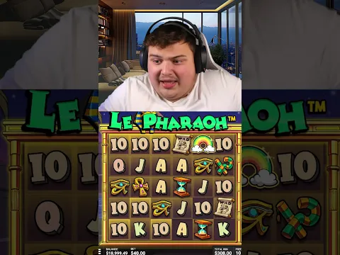My Biggest EVER Le Pharaoh WIN... ($40,000)