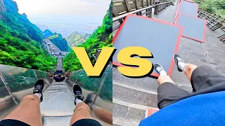 The ULTIMATE 1,000 Step RACE😱