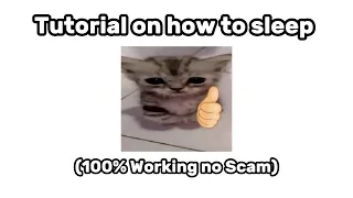How to sleep full tutorial step by step (100% Working No Scam)