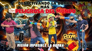 Desactivando La BOMBA💣  más PELIGROSA del Mundo🌎 [CAPÍTULO 2]@Rosnydiaz #humor #comedia #drama