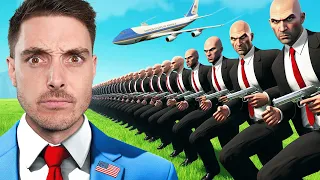 President vs 100 Assassins in GTA