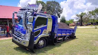 พี่กับน้องติดหล่มทั้งคู่ งานบุญโรงเรียนบ้านบุตาสุ่ม Dump Truck