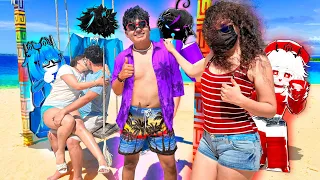 TUVIMOS UNA FIESTA EN LA PLAYA EN LA VIDA REAL!! 😳😳 