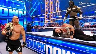 WWE 5 August 2026 Roman Reigns VS. Oba Femi VS. Brock Lesnar VS. Seth Rollins VS. All Raw SmackDown