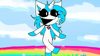 pink fluffy unicorns (ft 🤍💜💙💚💛🧡❤) // smiling critters // poppyplaytime // original idea 💥