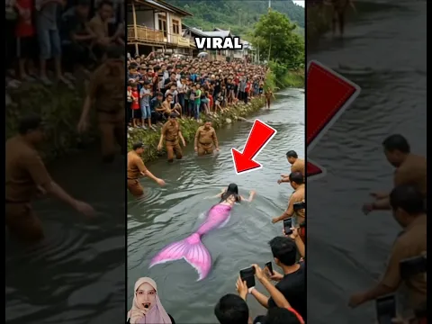 Ternyata inilah sosok putri duyung asli yang tertangkap warga 😰 #shorts