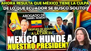 NOBOA ESTÁ DERROTADO Y ABOGADOS ECUATORIANOS AFIRMAN QUE ES CULPA DE MÉXICO
