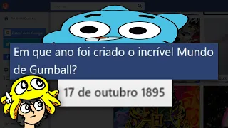 se aventurando no submundo de quiz da internet