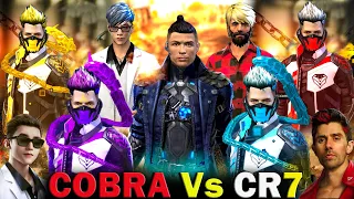 THE COBRA Vs CR7 [ CHRONO ] FREE FIRE SHORT STORY !! CR7 STORY  !! best titans in hero wars