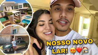 TOUR PELA NOSSA CASA NOVA 🏠 *parte 2*