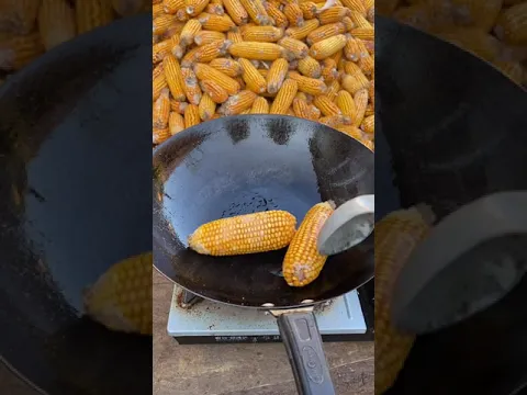 Asian street food 爆米花