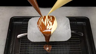 Bolo de chocolate, mais simples do que você imagina. O truque que os confeiteiros usam.