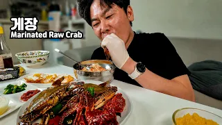Real mukbang l Marinated Raw Crab