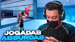 QUANDO A EXPERIÊNCIA TE FAZ CRIAR JOGADAS ABSURDAS - FREE FIRE