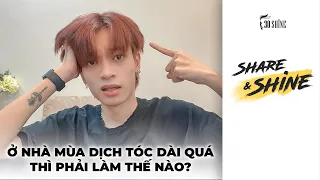 Có nên tự Cắt tóc ở nhà? Giải pháp đỡ khó chịu khi tóc bết tóc quá dài mùa dịch