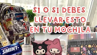 15 cosas que debes llevar en tu mochila para ser el POPULAR de tu escuela 😎💜