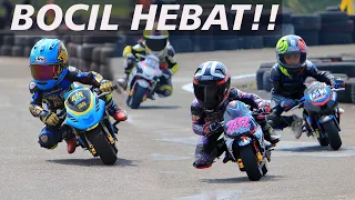 Bukan Sembarang Bocil‼️ Balap Pocket Bike Mini GP Usia Maksimal 7 Tahun di LENKA Cup Prix 🔥
