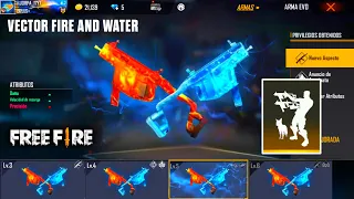 SALIO¡ NUEVA ACTUALIZACION DE FREE FIRE CON NUEVAS SKIN DE VECTOR, NUEVO LOBBY Y XM8 EVOLUTIVA¡