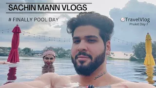 Finally pool day in Thailand😍🏝 Sachin Mann Vlogs 🔥 Biggini Shoot😄