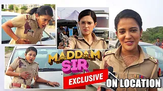 Maddam Sir: In A Shocking Twist... ASI Mira SHOOTS SHO Haseena Malik | ON LOCATION