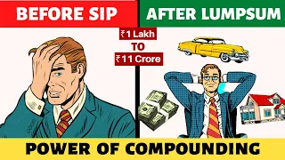 SIP vs LUMPSUM क्या ज्यादा बहतर है? Power of COMPOUNDING Using SIP or LUMPSUM