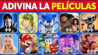 Adivina 20 PELÍCULAS Por La CANCIÓN😀🎶Minecraft💚Guerreras K Pop😍Stitch💙Netflix❤️Adivina La Película