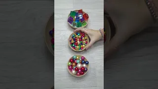 #rainbow Oddly Satisfying ⭐🌈 Thousands of Beautiful Colorful Beads❤️