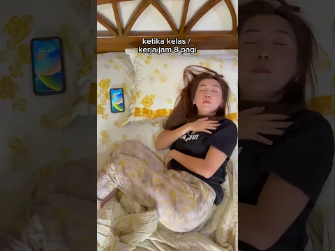 Mesti kebangun-kebangun😭