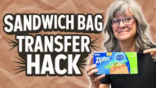 Sandwich Bag Transfer Hack (How to Transfer Photos & Graphics)