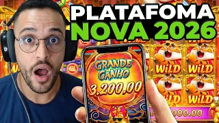 PLATAFORMA NOVA DANDO BANCA DE GRAÇA NO CADASTRO - PLATAFORMA NOVA PAGANDO - SAQUE FREE 2026