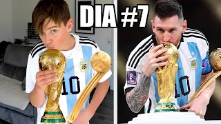 ENTRENE COMO MESSI DURANTE 1 SEMANA