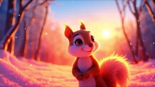 The Cutest Squirrel Journey Through Winter Wonderland