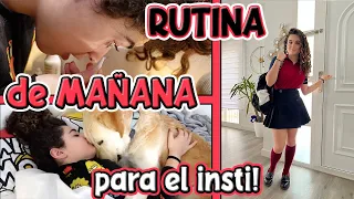 MI RUTINA DE MAÑANA PARA EL INSTITUTO 100% REAL MORNING ROUTINE SIN POSTUREOS * EL MUNDO DE CLODETT