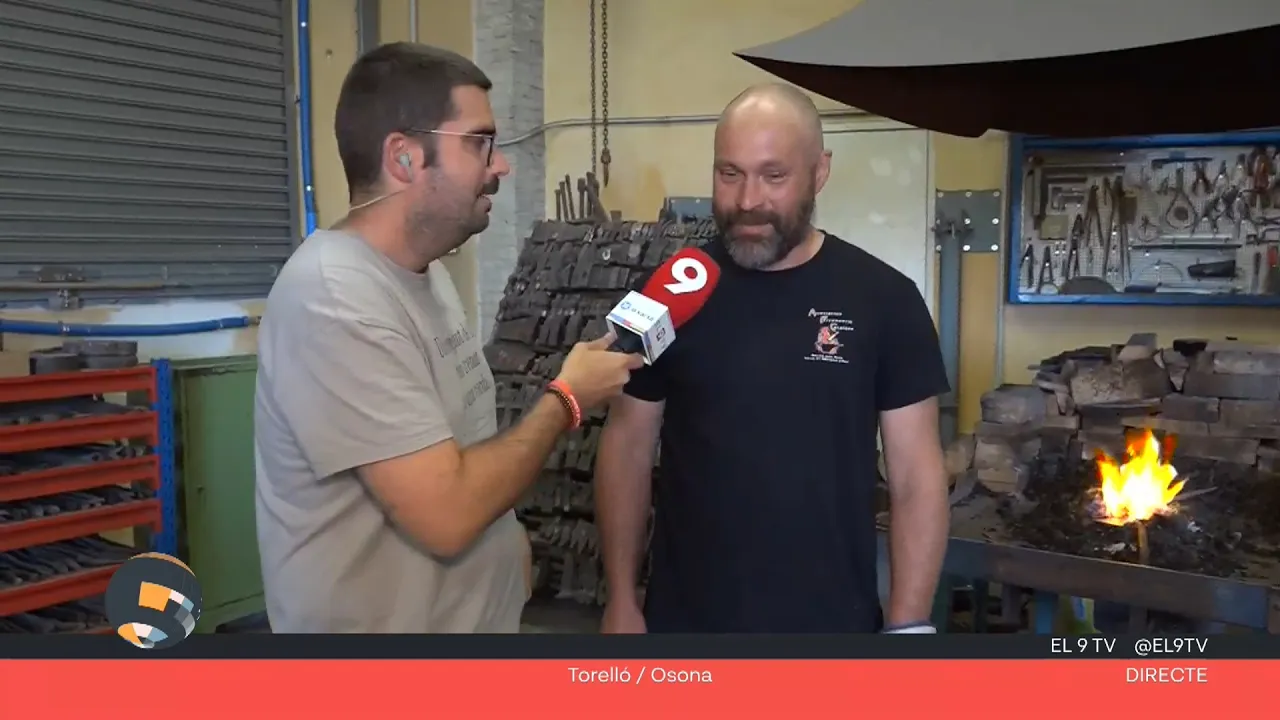 Santi Farrés, Mestre Artesà: l’art de la forja a Torelló