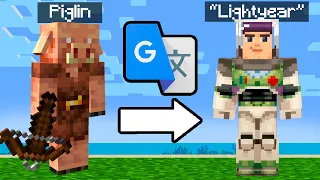 Traduje 100 Veces los MOBS de MINECRAFT
