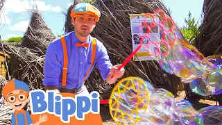 Blippi Visits a Science Museum | Blippi | Funny Cartoons & Songs for Kids | Moonbug Kids