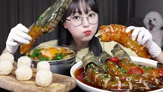 킹받는 킹타이거새우장 먹방🦐SOY SAUCE MARINATED GIANT SHRIMP MUKBANG ASMR