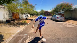 GOLZINHO DE CHINELO NA QUEBRADA !