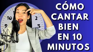 🔥 CÓMO CANTAR BIEN EN 10 MINUTOS.  Como aprender a cantar, Clases de canto desde cero, Natalia Bliss