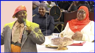 JOTI NA NANGA WALIVYOMCHEKESHA RAIS SAMIA KWENYE USIKU WA TUZO ZA COMEDY 2025.
